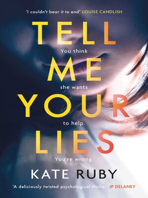 cover image of Tell Me Your Lies